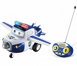 Super Wings. Самолет Пол из серии Супер Крылья на радиоуправлении (Auldey Toys, YW710750)